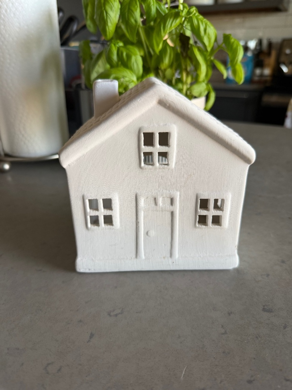 White House Tea Light Holder